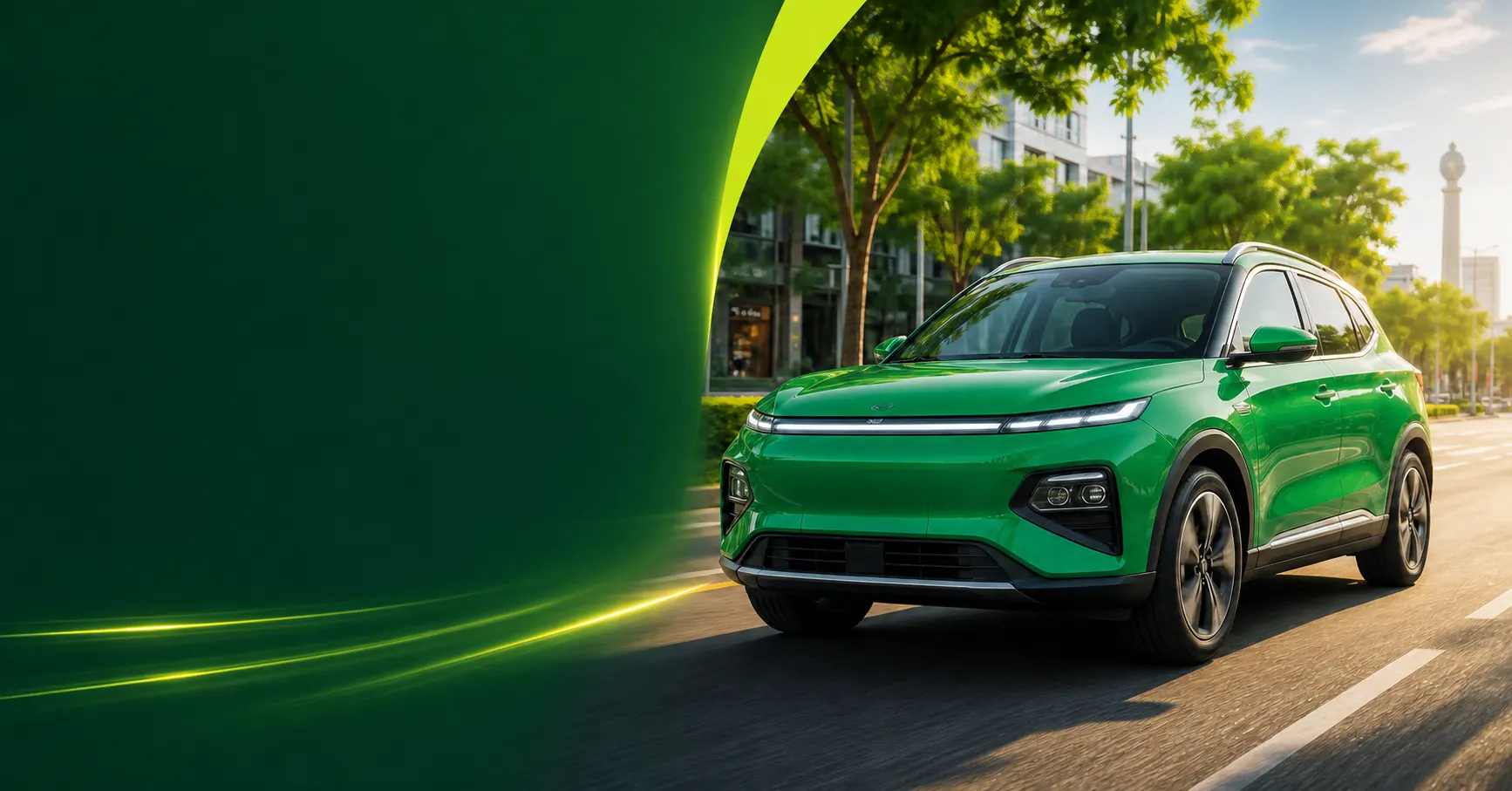 Taxi điện xanh tại Long Khánh
